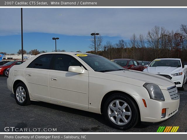 2007 Cadillac CTS Sedan in White Diamond