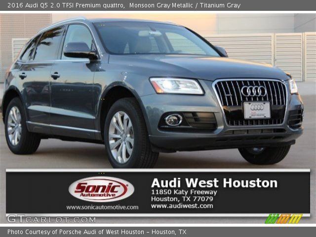 2016 Audi Q5 2.0 TFSI Premium quattro in Monsoon Gray Metallic