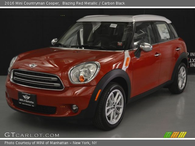 2016 Mini Countryman Cooper in Blazing Red Metallic