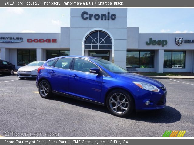 2013 Ford Focus SE Hatchback in Performance Blue