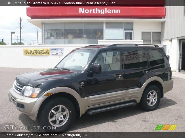 2002 Mitsubishi Montero XLS 4x4 in Solano Black Pearlescent
