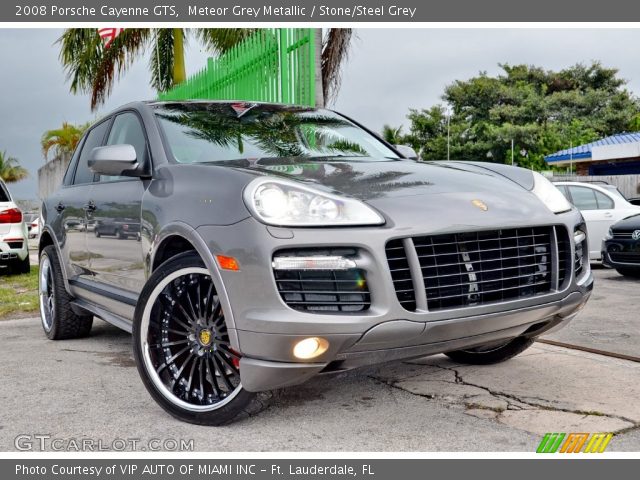 2008 Porsche Cayenne GTS in Meteor Grey Metallic