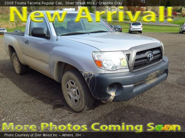 2008 Toyota Tacoma Regular Cab in Silver Streak Mica
