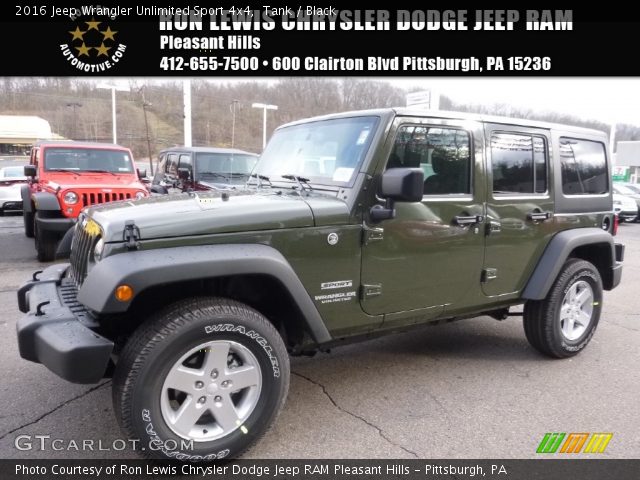 2016 Jeep Wrangler Unlimited Sport 4x4 in Tank