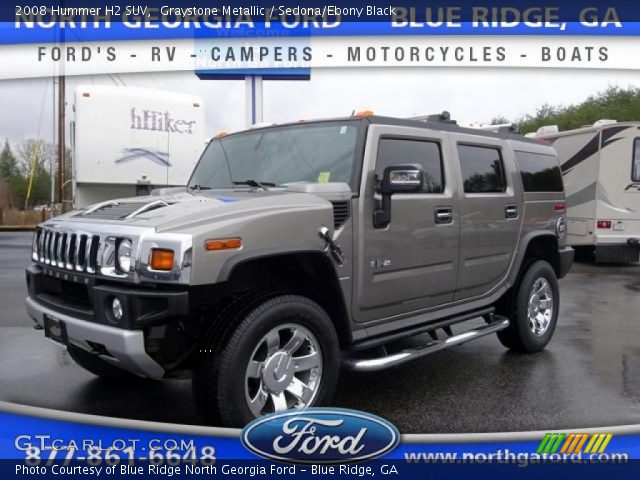 2008 Hummer H2 SUV in Graystone Metallic