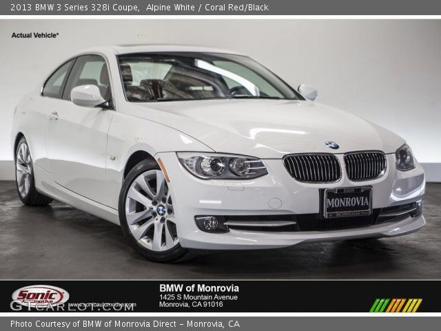 2013 BMW 3 Series 328i Coupe in Alpine White