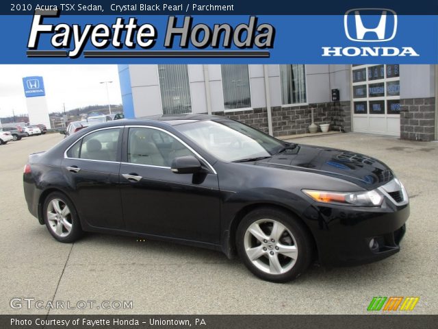 2010 Acura TSX Sedan in Crystal Black Pearl