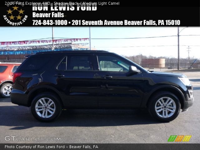 2016 Ford Explorer 4WD in Shadow Black
