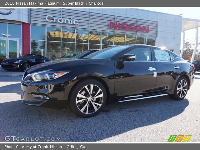 2016 Nissan Maxima Platinum in Super Black