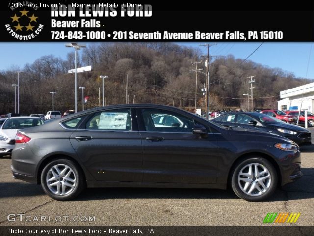 2016 Ford Fusion SE in Magnetic Metallic