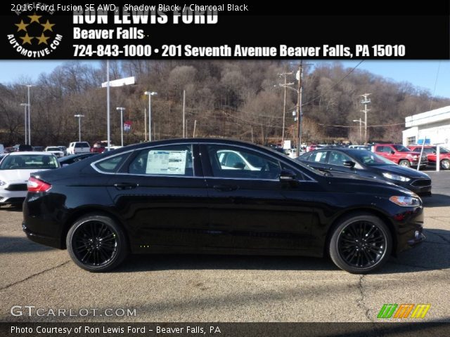 2016 Ford Fusion SE AWD in Shadow Black