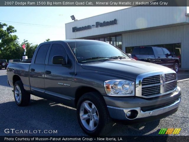 2007 Dodge Ram 1500 Big Horn Edition Quad Cab in Mineral Gray Metallic