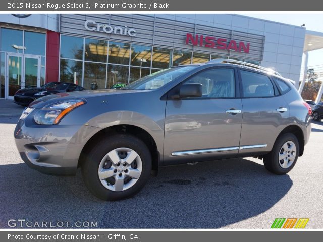 2015 Nissan Rogue Select S in Platinum Graphite