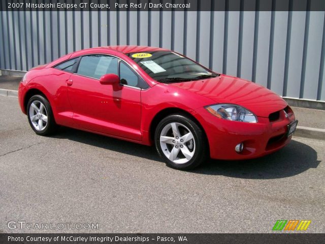 2007 Mitsubishi Eclipse GT Coupe in Pure Red
