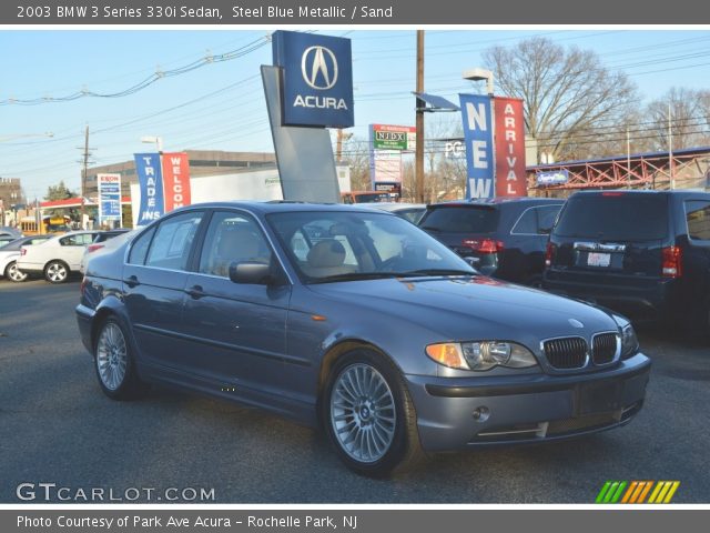 2003 BMW 3 Series 330i Sedan in Steel Blue Metallic