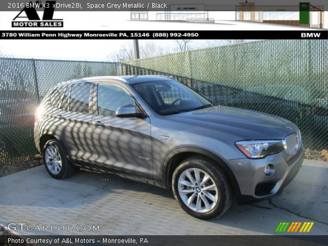 2016 BMW X3 xDrive28i in Space Grey Metallic