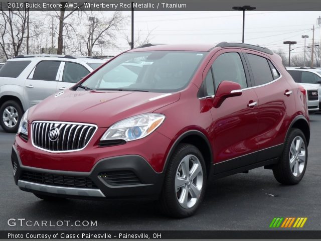 2016 Buick Encore AWD in Winterberry Red Metallic