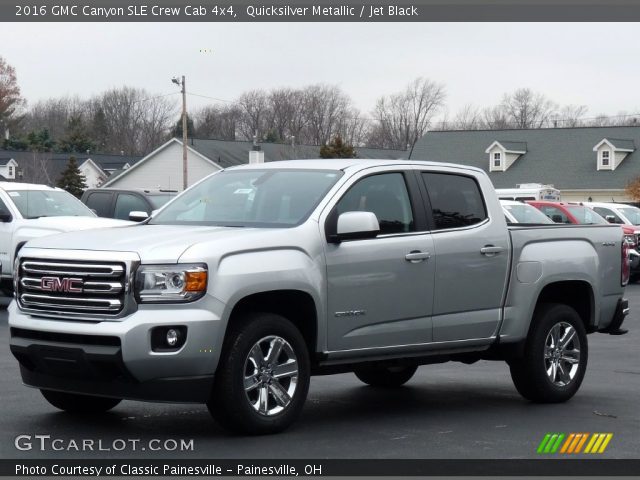 2016 GMC Canyon SLE Crew Cab 4x4 in Quicksilver Metallic