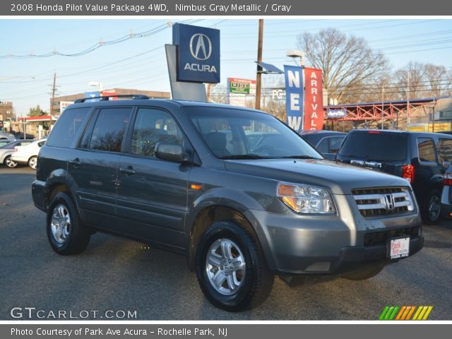 2008 Honda Pilot Value Package 4WD in Nimbus Gray Metallic