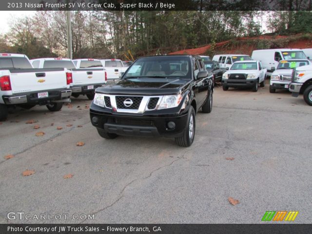 2013 Nissan Frontier SV V6 Crew Cab in Super Black