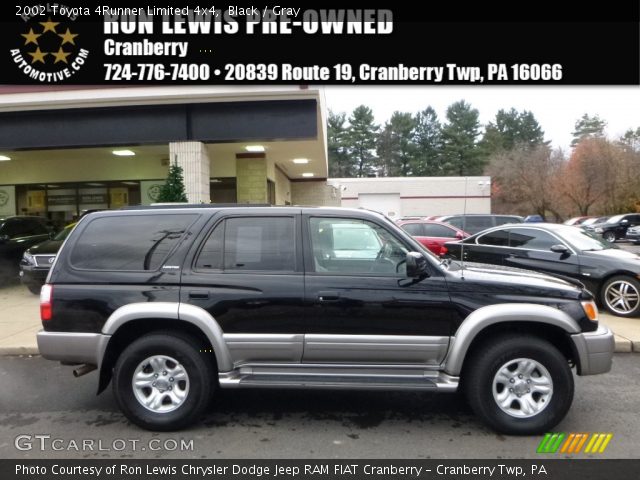 2002 Toyota 4Runner Limited 4x4 in Black