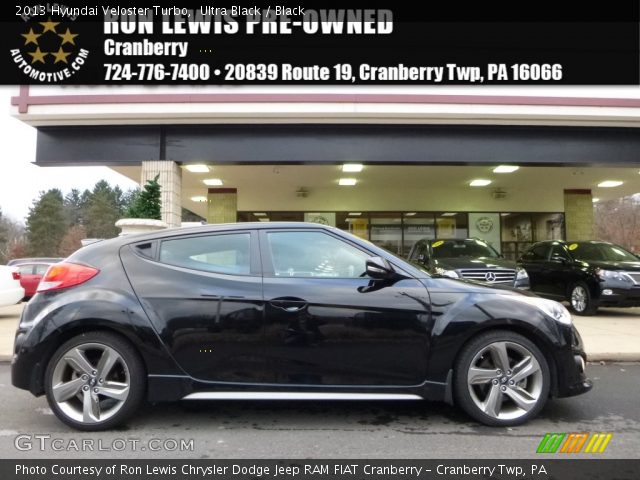 2013 Hyundai Veloster Turbo in Ultra Black