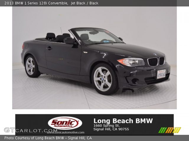 2013 BMW 1 Series 128i Convertible in Jet Black