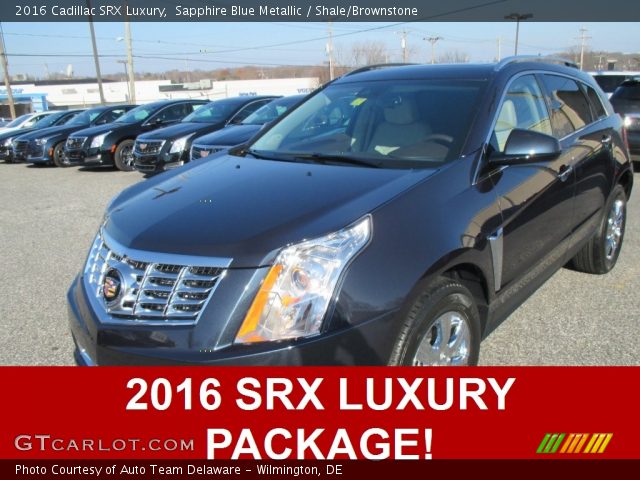 2016 Cadillac SRX Luxury in Sapphire Blue Metallic