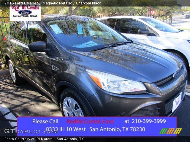 2016 Ford Escape S in Magnetic Metallic