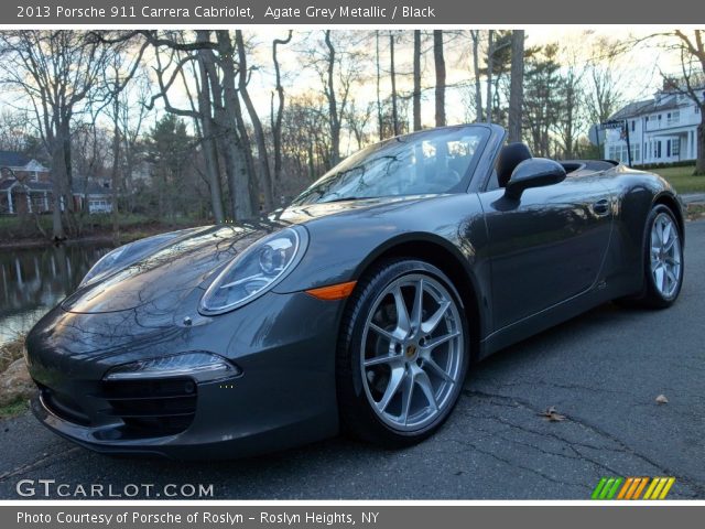 2013 Porsche 911 Carrera Cabriolet in Agate Grey Metallic