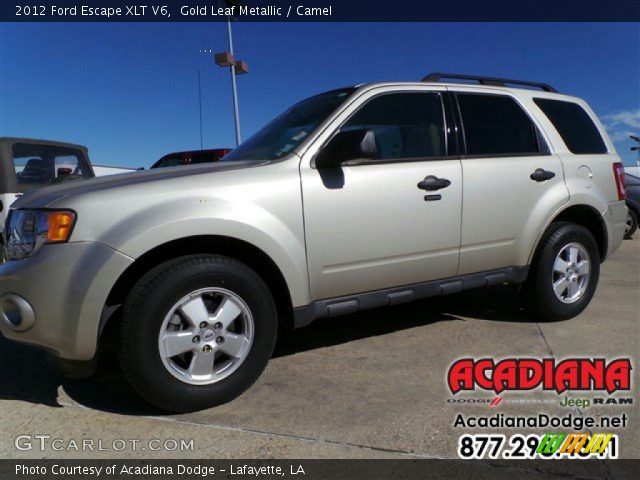 2012 Ford Escape XLT V6 in Gold Leaf Metallic
