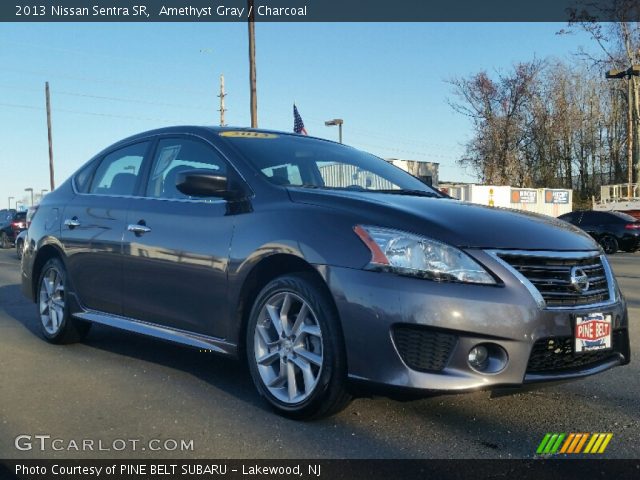 2013 Nissan Sentra SR in Amethyst Gray