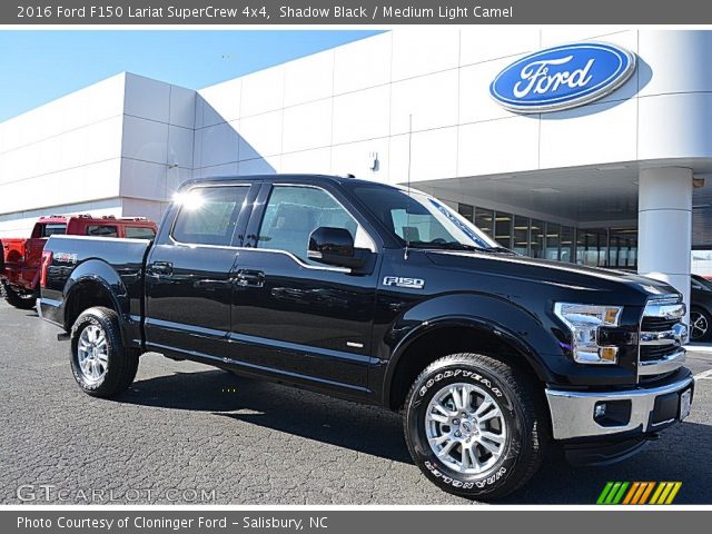 2016 Ford F150 Lariat SuperCrew 4x4 in Shadow Black