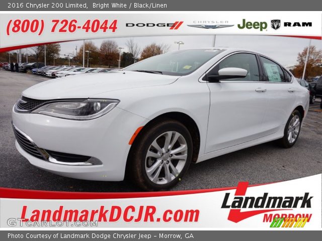 2016 Chrysler 200 Limited in Bright White