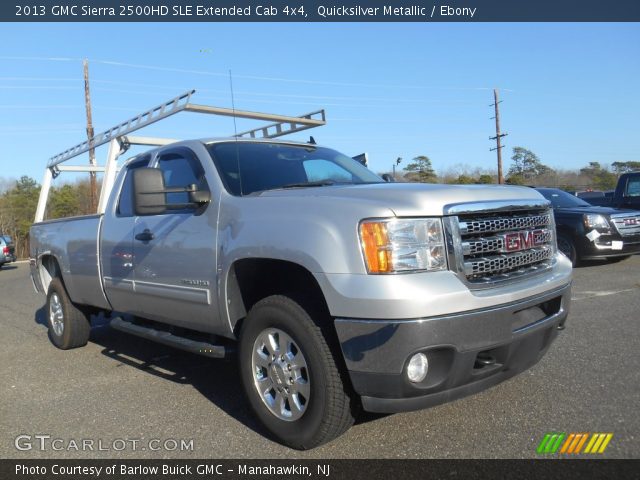 2013 GMC Sierra 2500HD SLE Extended Cab 4x4 in Quicksilver Metallic