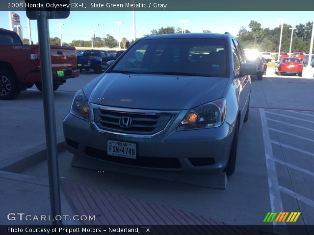 2008 Honda Odyssey EX-L in Slate Green Metallic
