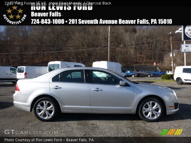 2012 Ford Fusion SE V6 in Ingot Silver Metallic