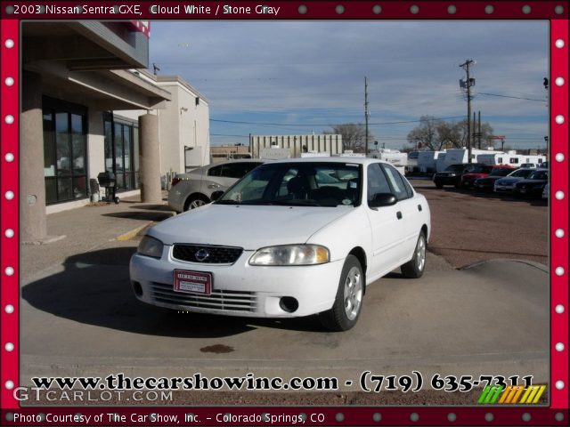 2003 Nissan Sentra GXE in Cloud White