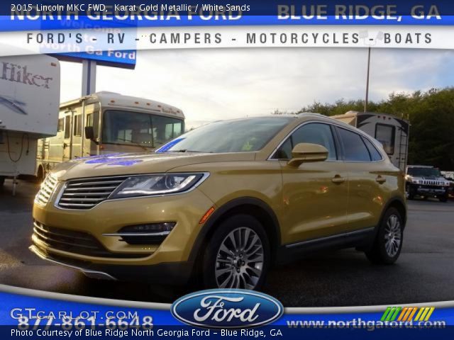 2015 Lincoln MKC FWD in Karat Gold Metallic