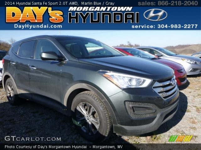 2014 Hyundai Santa Fe Sport 2.0T AWD in Marlin Blue