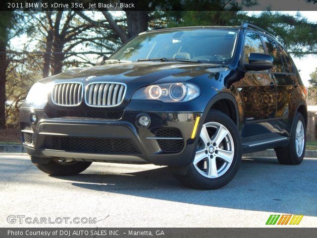 2011 BMW X5 xDrive 35d in Jet Black