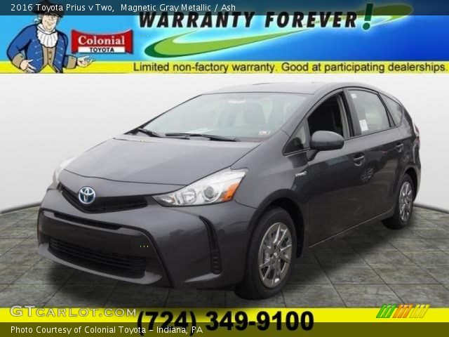 2016 Toyota Prius v Two in Magnetic Gray Metallic