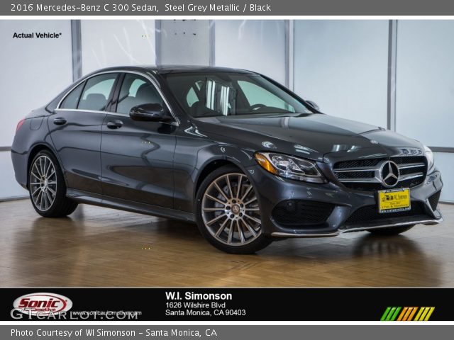 2016 Mercedes-Benz C 300 Sedan in Steel Grey Metallic