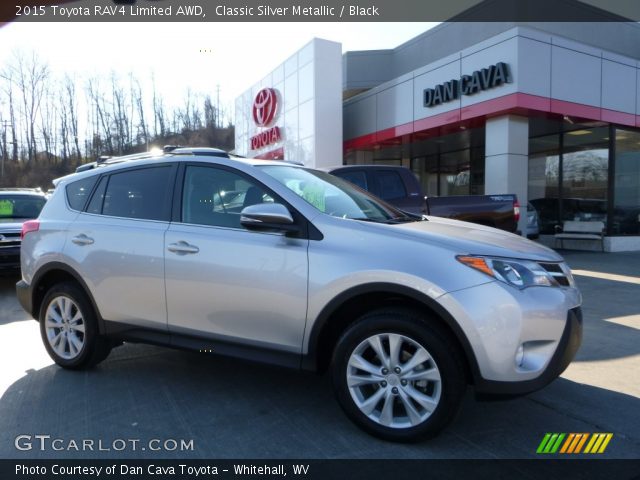 2015 Toyota RAV4 Limited AWD in Classic Silver Metallic