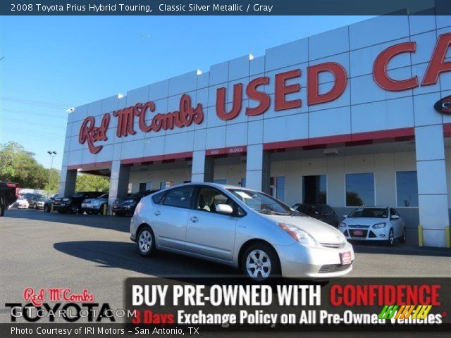 2008 Toyota Prius Hybrid Touring in Classic Silver Metallic