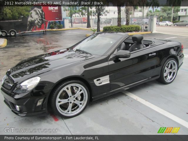 2012 Mercedes-Benz SL 63 AMG Roadster in Black