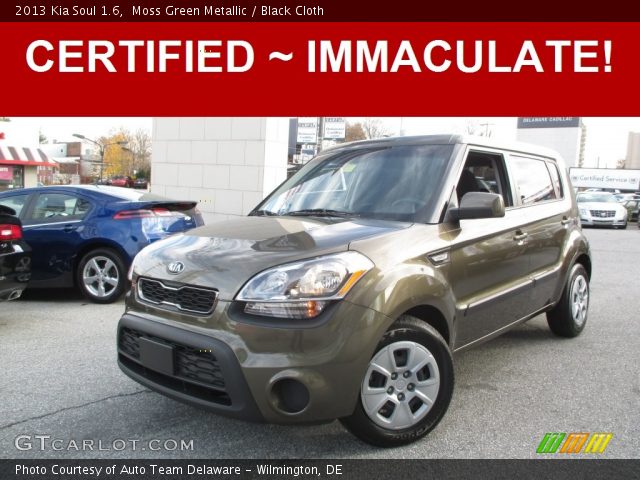 2013 Kia Soul 1.6 in Moss Green Metallic