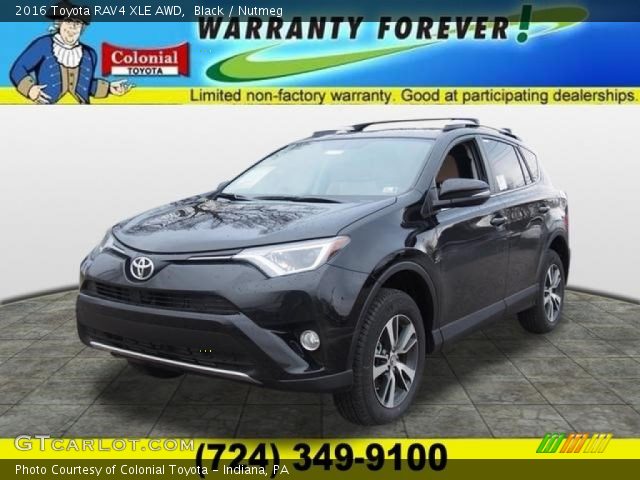 2016 Toyota RAV4 XLE AWD in Black
