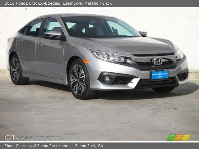 2016 Honda Civic EX-L Sedan in Lunar Silver Metallic