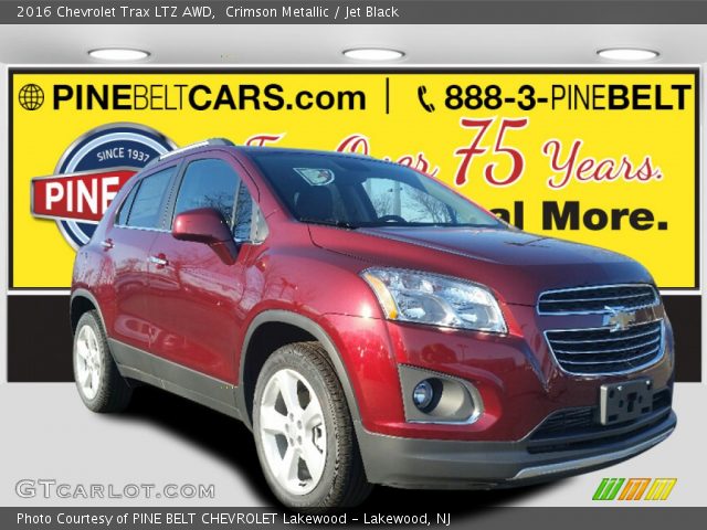 2016 Chevrolet Trax LTZ AWD in Crimson Metallic